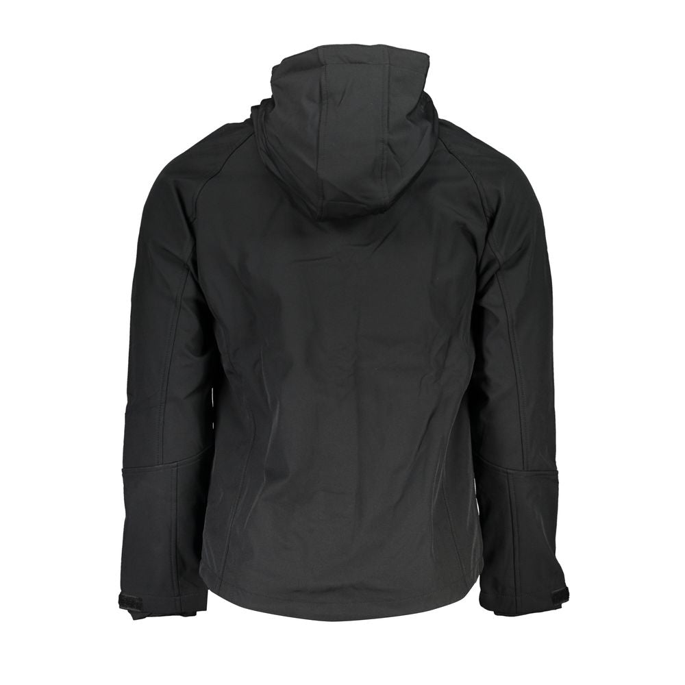 Gianmarco Venturi Men's Black Polyester Jacket
