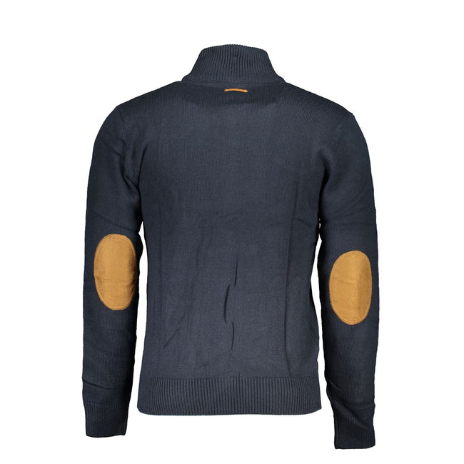 Gianmarco Venturi Baumwoll-Pullover in Blau