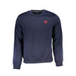 Gianmarco Venturi Blaues Herren-Sweatshirt aus Polyester