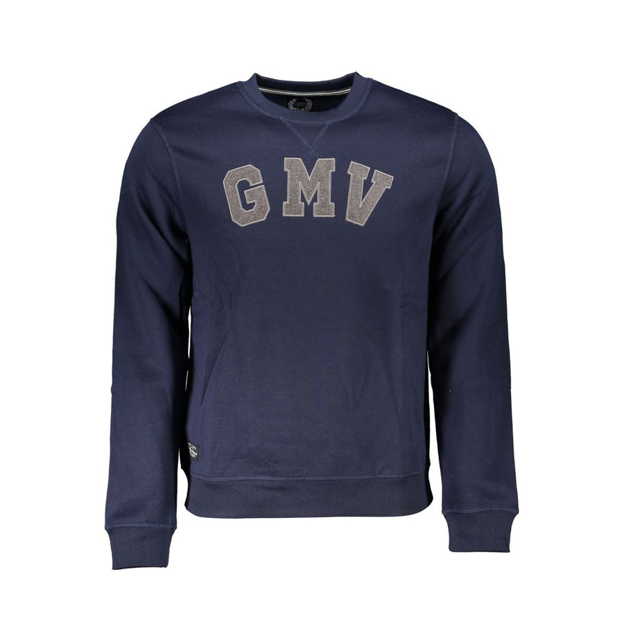 Gianmarco Venturi Men's Blue Polyester Sweatshirt