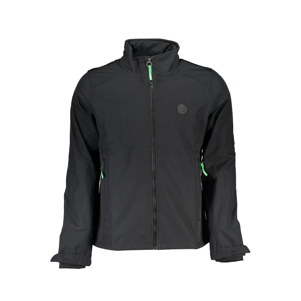 Gianmarco Venturi Men's Black Polyester Jacket