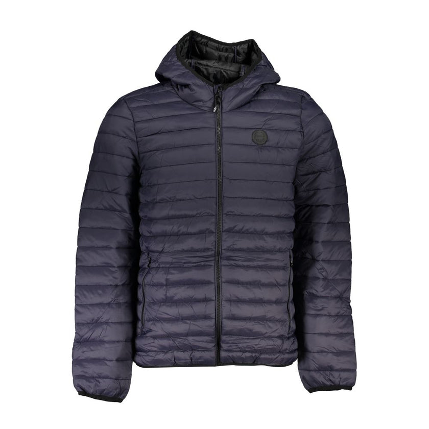 Gianmarco Venturi Herrenjacke aus Polyamid in Blau