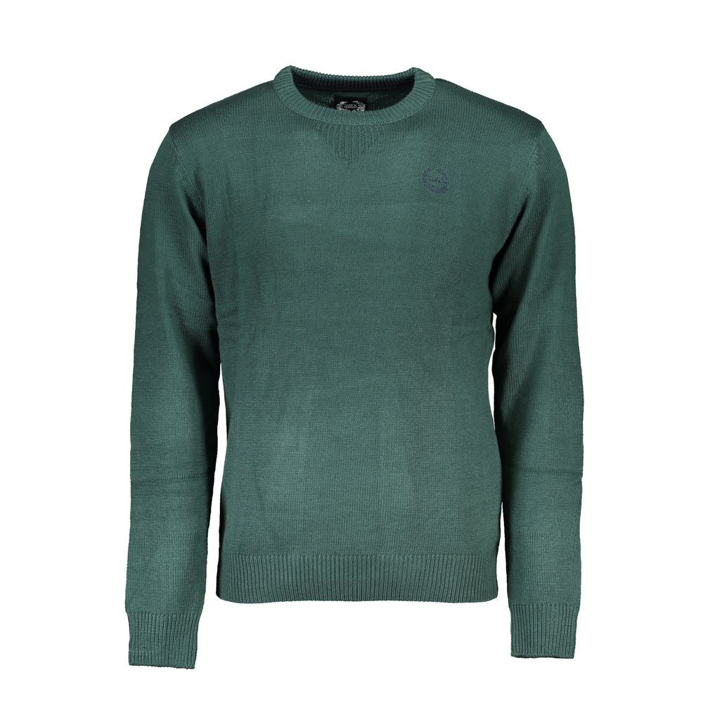 Gianmarco Venturi Men's Green Cotton Sweater