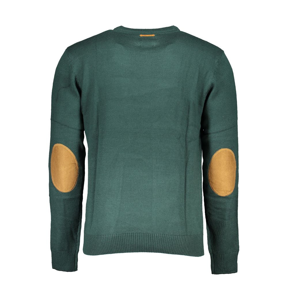 Gianmarco Venturi Verde Baumwollpullover für Herren
