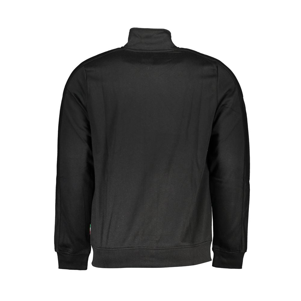 Gianmarco Venturi Schwarzer Baumwoll-Sweatshirt