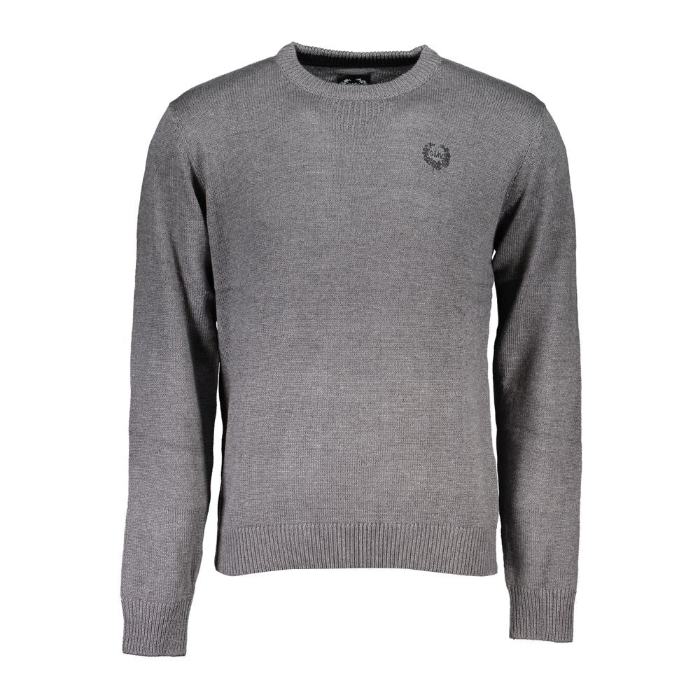 Gianmarco Venturi Grey Cotton Jumper