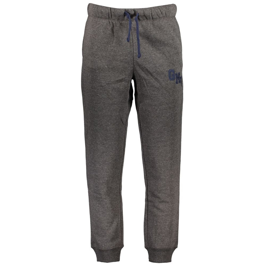 Gianmarco Venturi Grey Cotton Trousers
