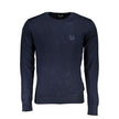 Gianmarco Venturi Blauer Sweatshirt aus Nylon