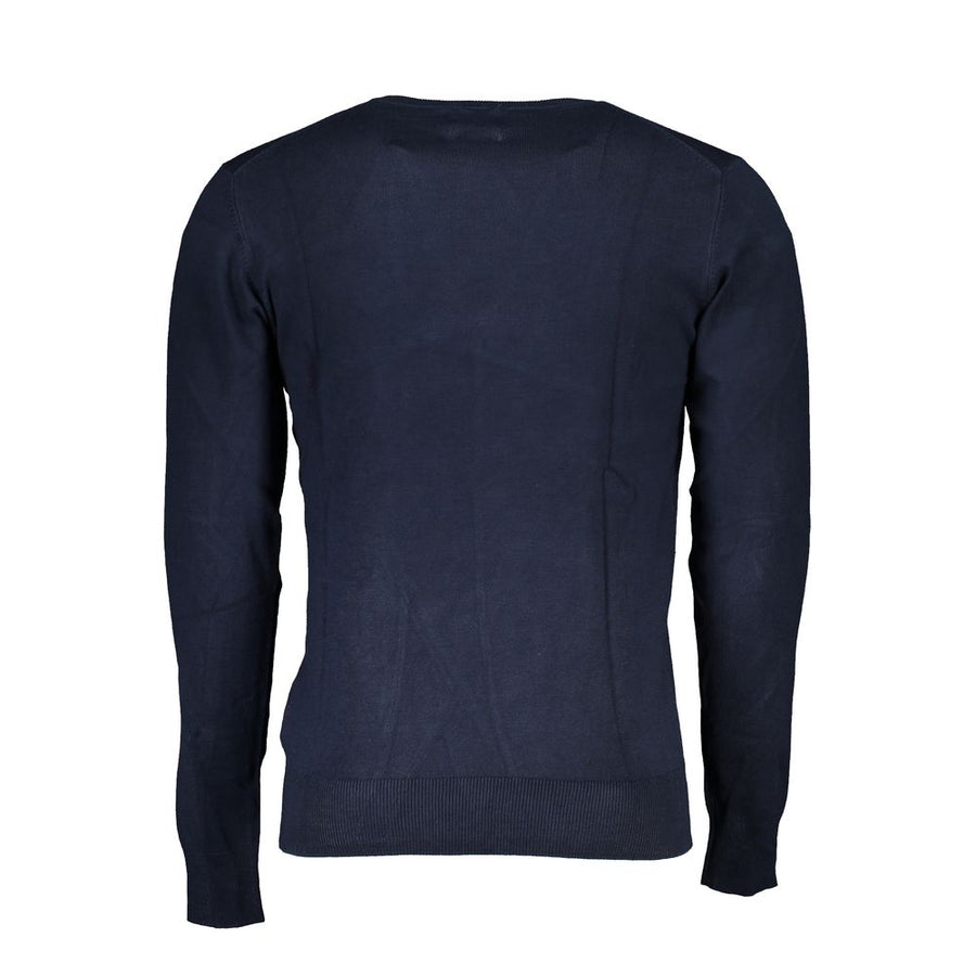 Gianmarco Venturi Blue Nylon Sweatshirt