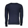 Gianmarco Venturi Blauer Sweatshirt aus Nylon