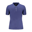 Gianmarco Venturi Blaues Baumwoll-Poloshirt für Herren