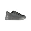 Gaelle Paris Schwarzer Sneaker aus Polyurethan für Herren