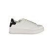 Gaelle Paris Weißer Herren-Sneaker aus Polyurethan