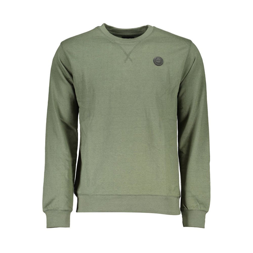 Gianmarco Venturi Verde Baumwoll-Sweatshirt für Herren