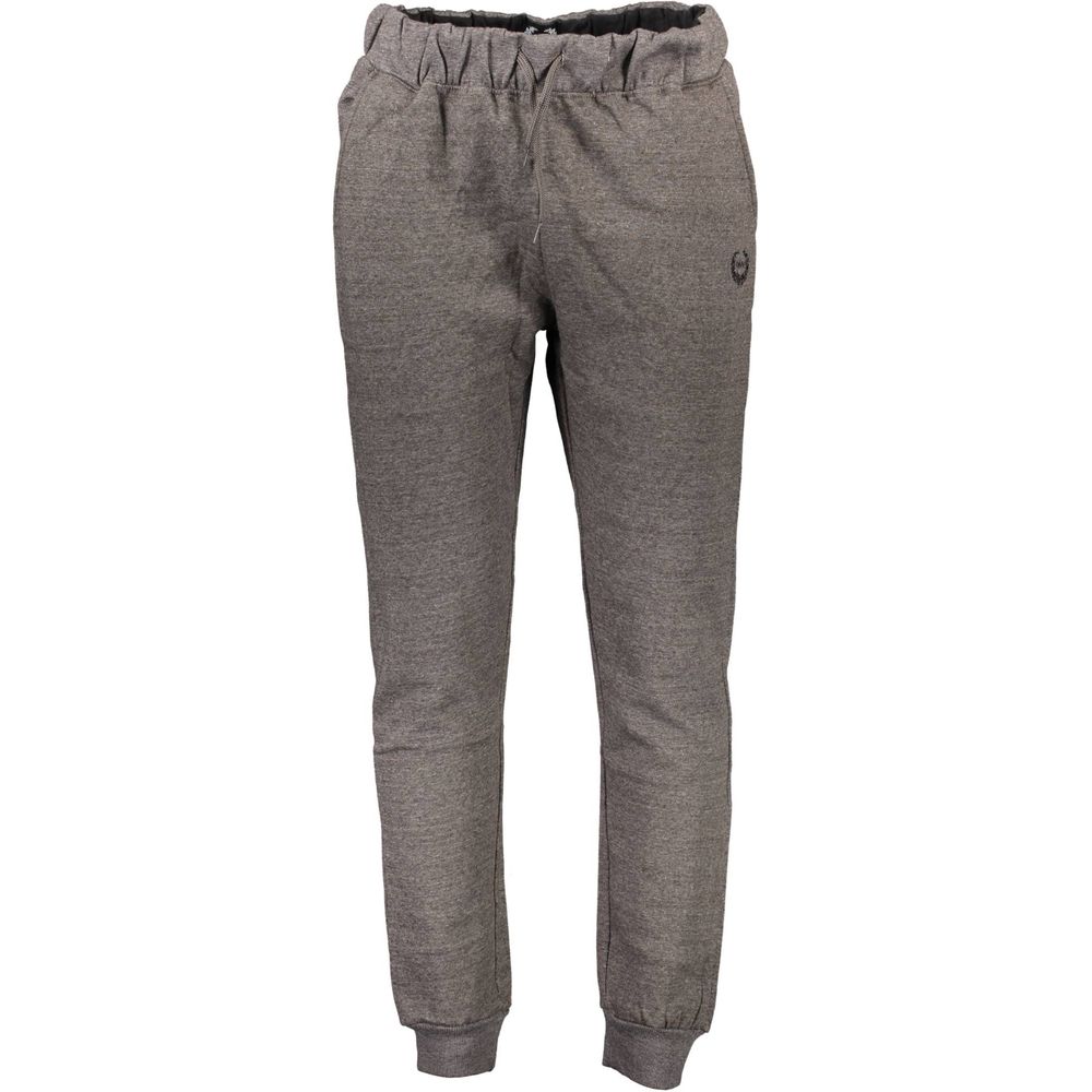 Gianmarco Venturi Grey Cotton Trousers