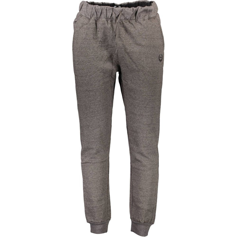 Gianmarco Venturi Grey Cotton Trousers