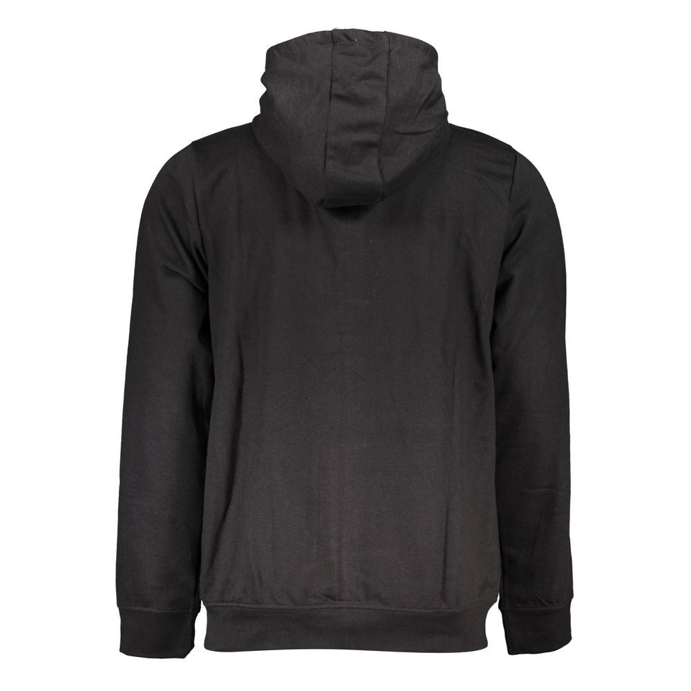 Gianmarco Venturi Men's Black Cotton Hoodie