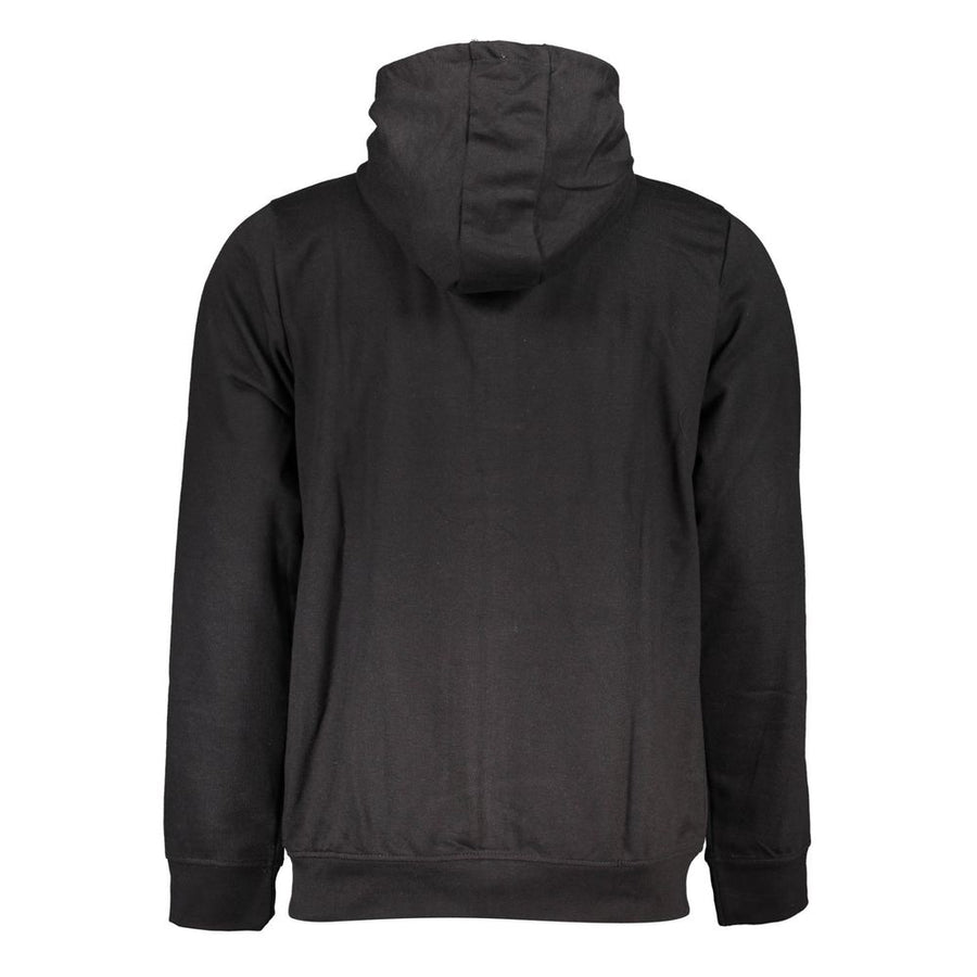 Gianmarco Venturi Men's Black Cotton Hoodie