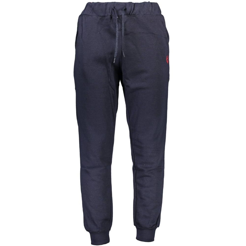 Gianmarco Venturi Cotton Trousers in Blue