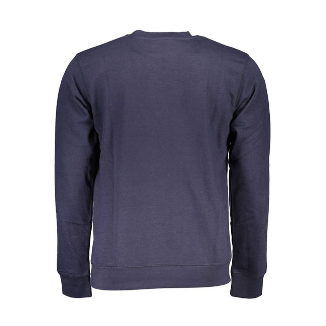 Gianmarco Venturi Blauer Baumwoll-Sweatshirt für Herren