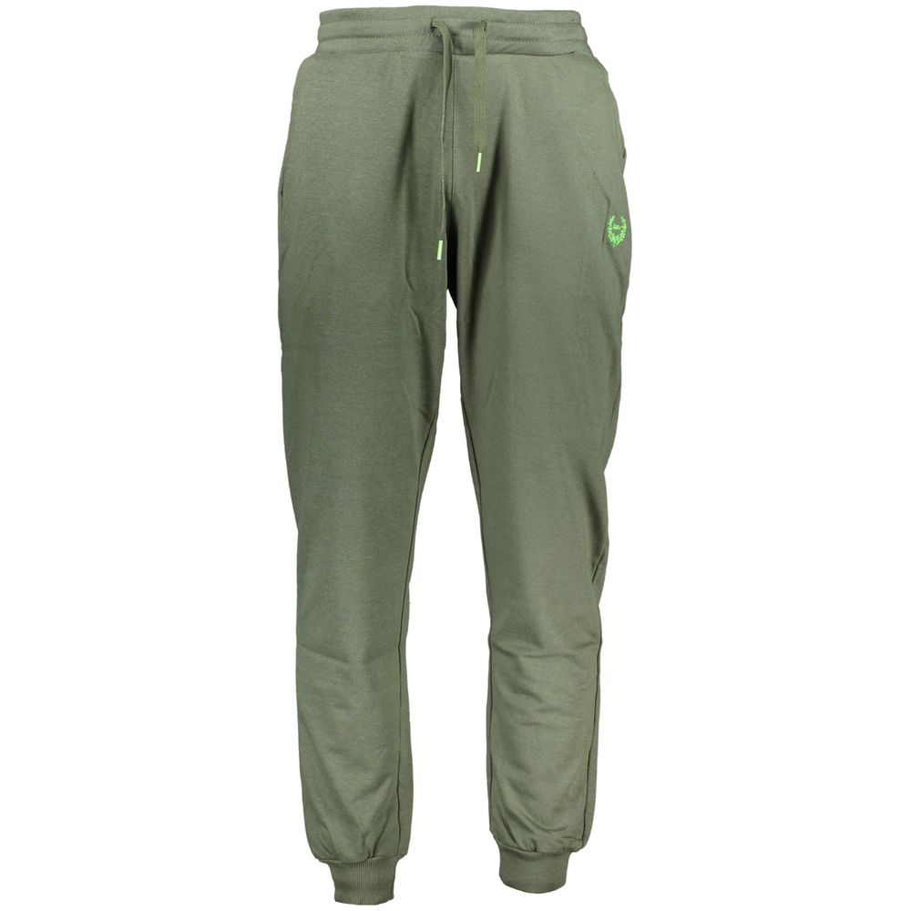 Gianmarco Venturi Green Cotton Men's Joggers