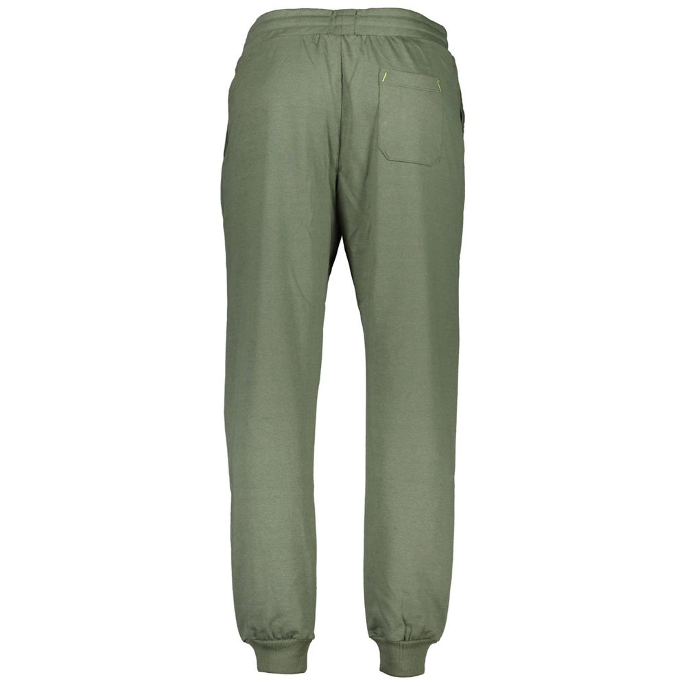 Gianmarco Venturi Verde Baumwoll-Herren-Jogginghose