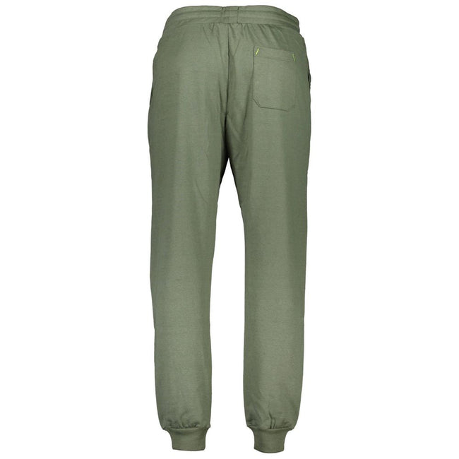 Gianmarco Venturi Verde Baumwoll-Herren-Jogginghose