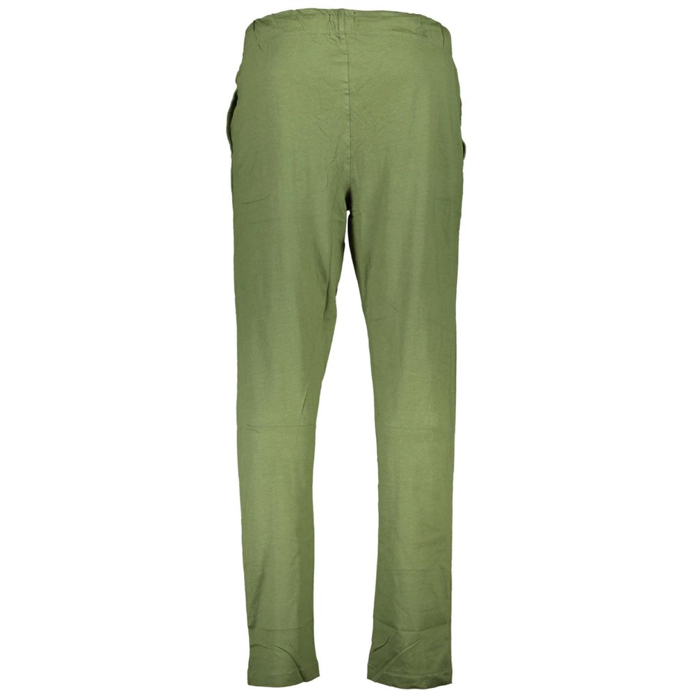 Gianmarco Venturi Cotton Trousers in Green
