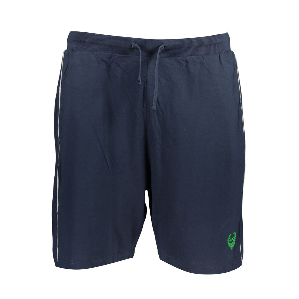 Gianmarco Venturi Men's Blue Cotton Sweatpants