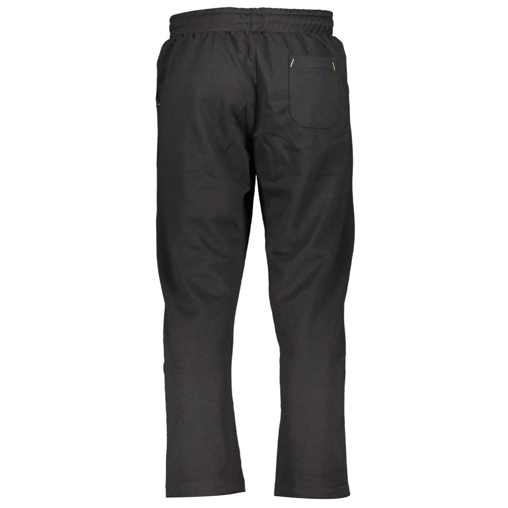 Gianmarco Venturi Men's Black Cotton Sweatpants