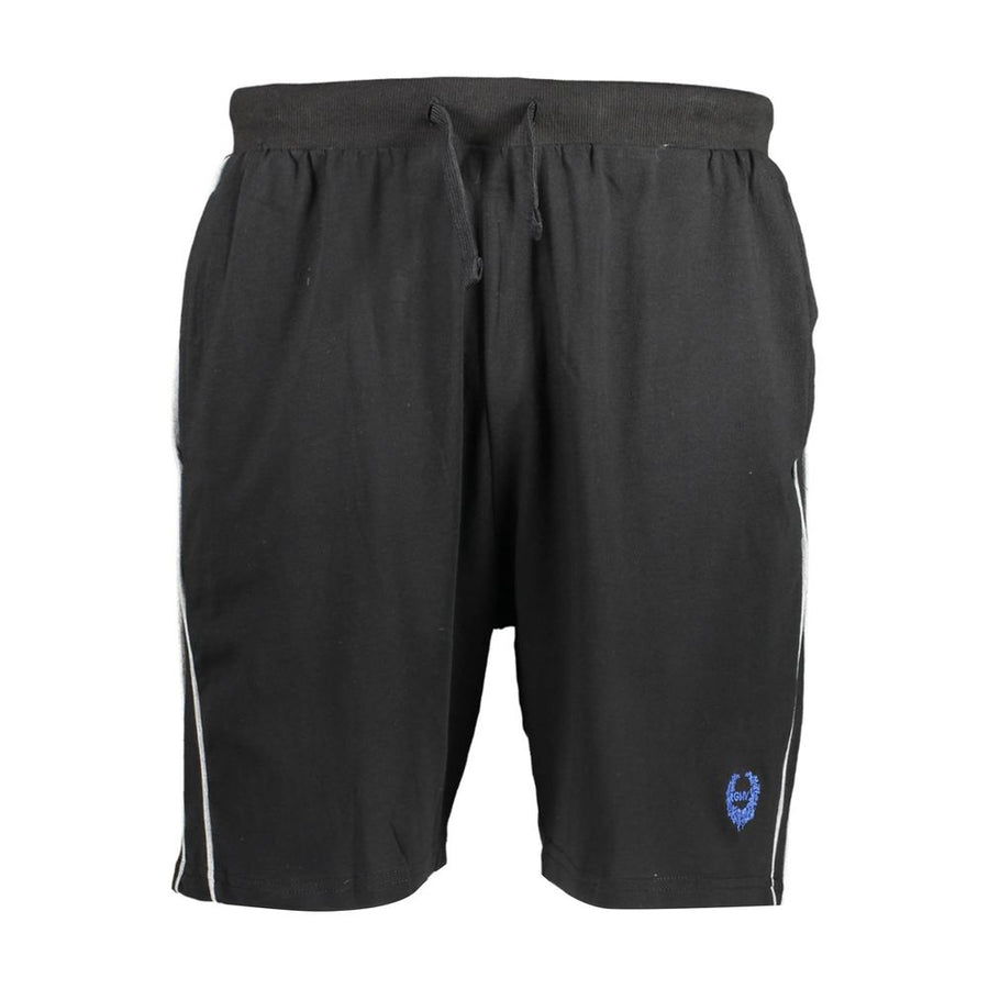 Gianmarco Venturi Men's Black Cotton Sweatpants