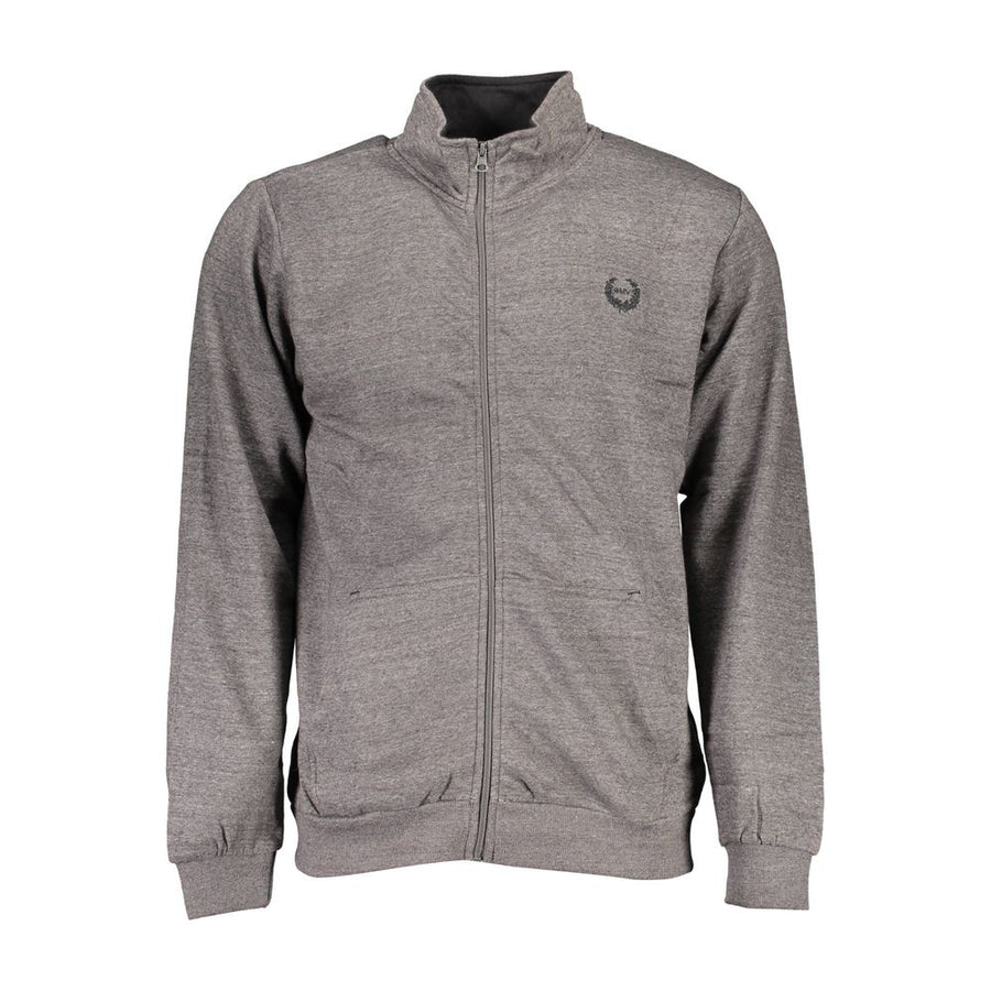 Gianmarco Venturi Grey Cotton Sweatshirt