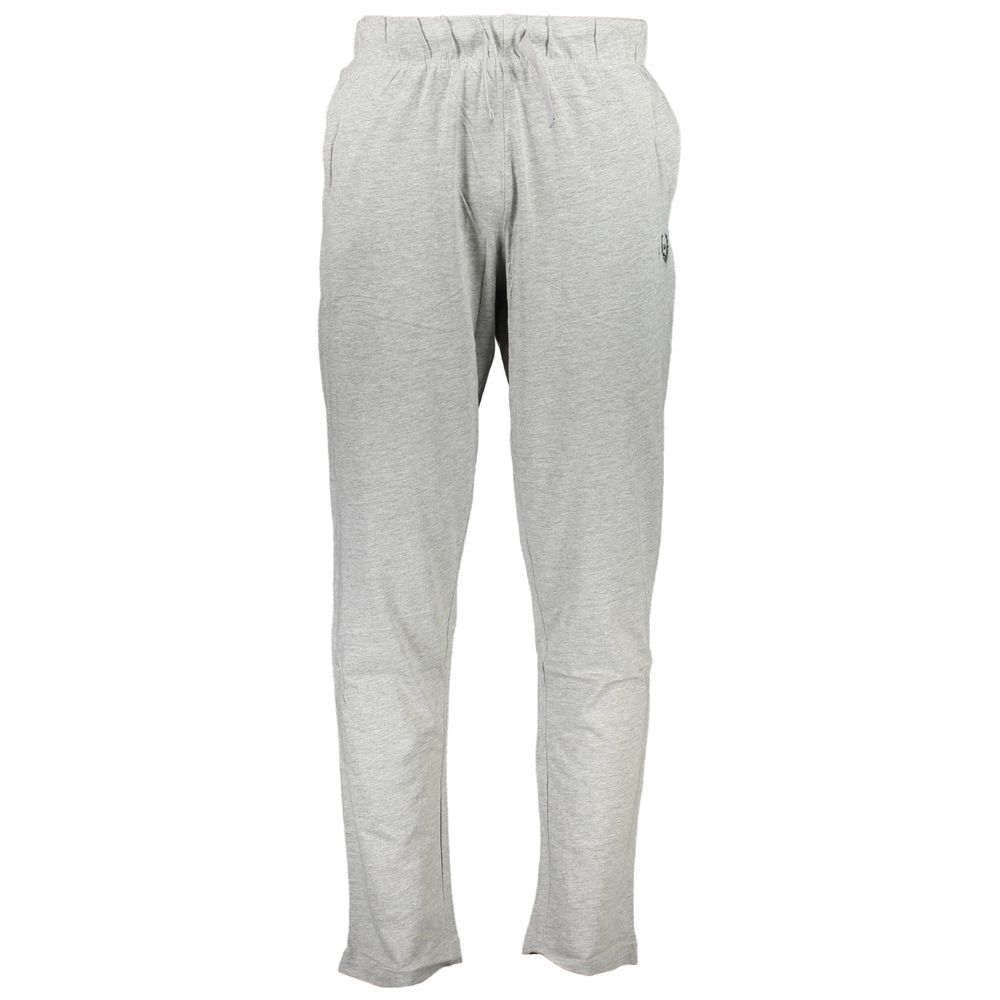 Gianmarco Venturi Grey Cotton Trousers