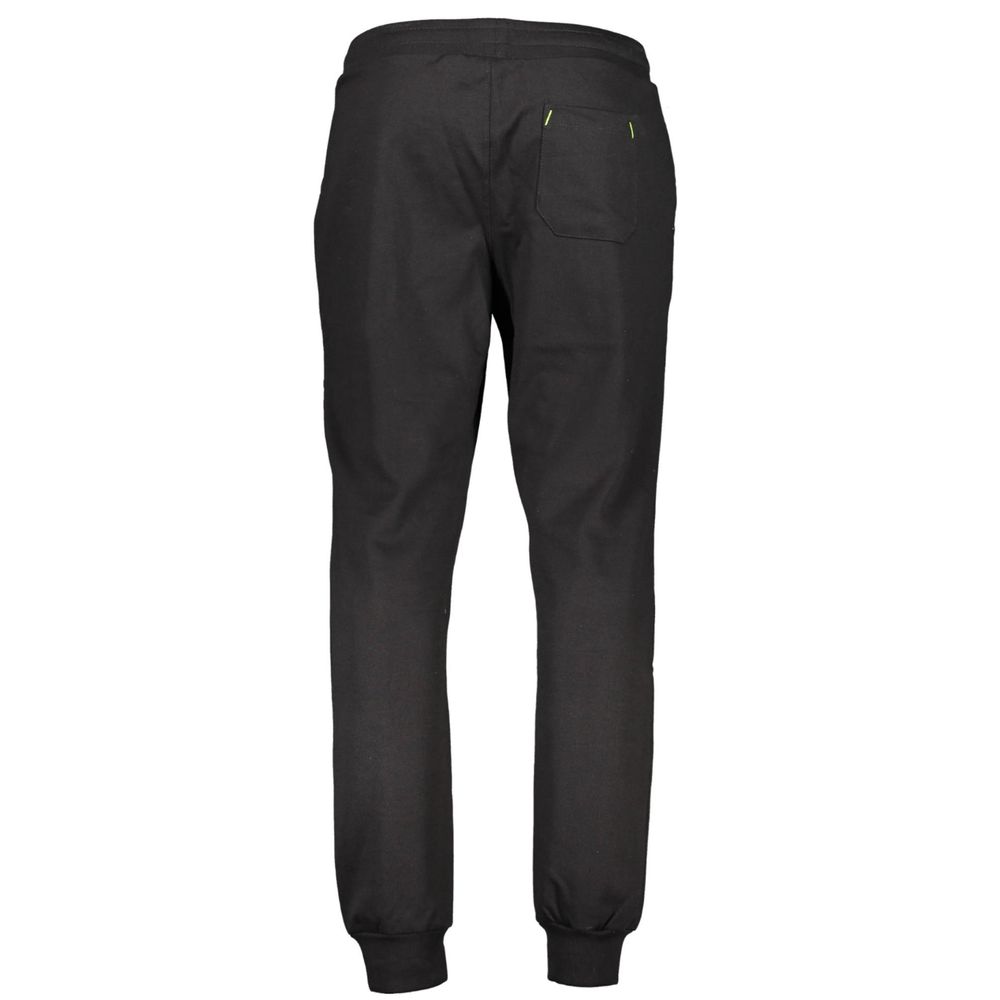 Gianmarco Venturi Men's Black Cotton Joggers