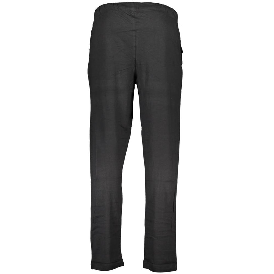 Gianmarco Venturi Men's Black Cotton Trousers