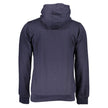 Gianmarco Venturi Blauer Baumwoll-Kapuzenpullover für Herren