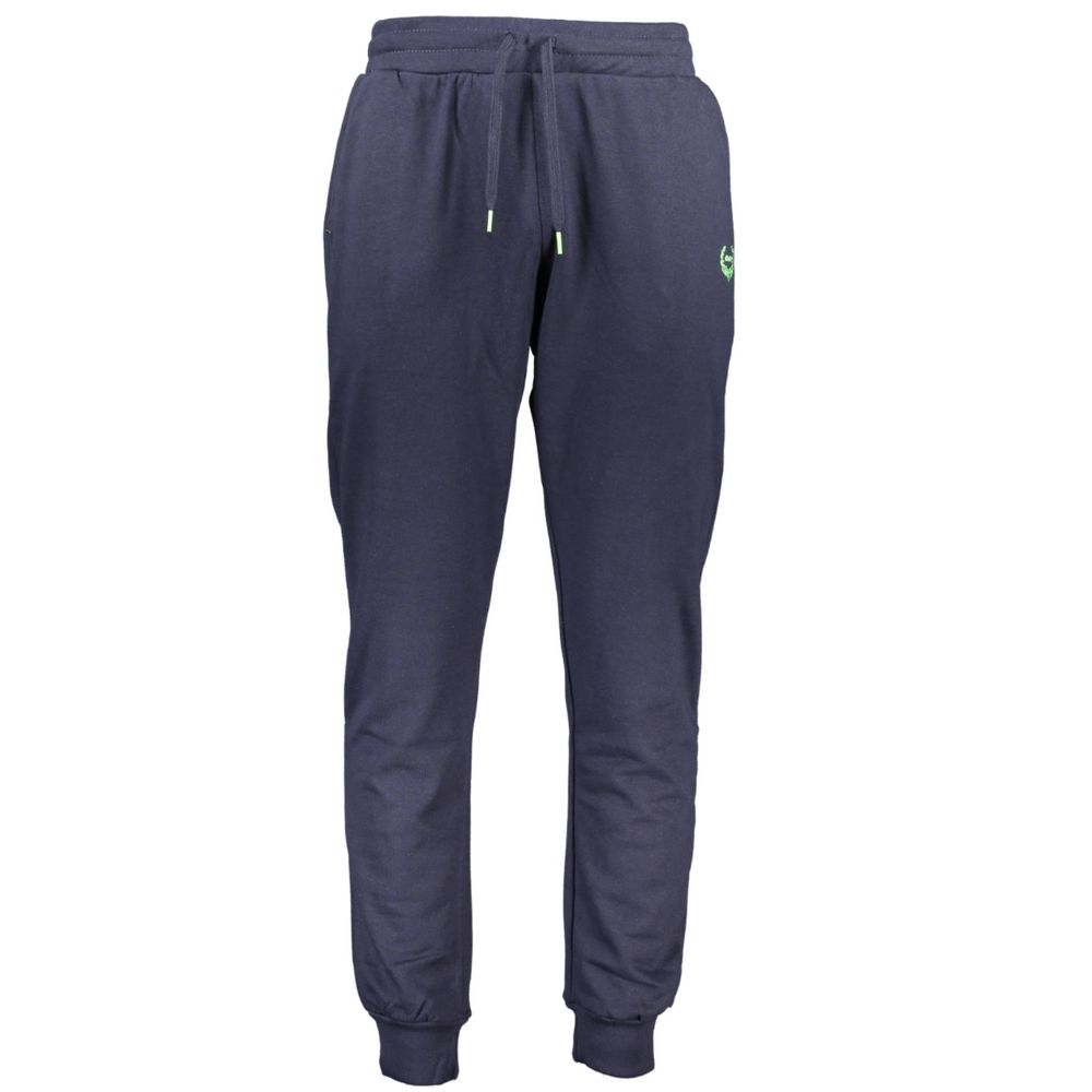 Gianmarco Venturi Men's Blue Cotton Sweatpants