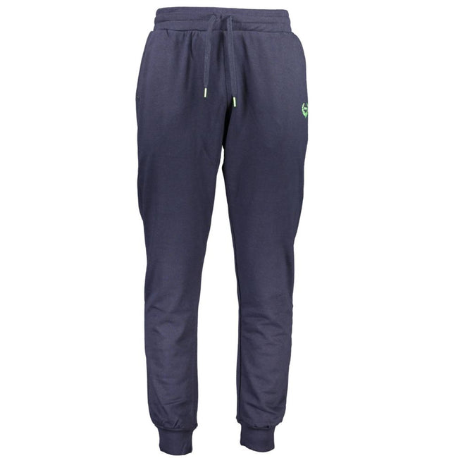 Gianmarco Venturi Blu Baumwoll-Sweatpant für Herren