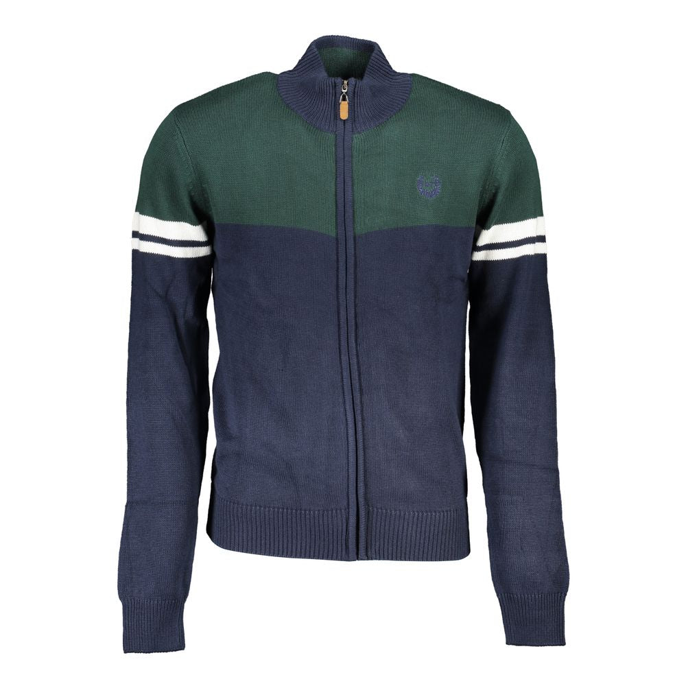 Gianmarco Venturi Cotton Pullover in Blue