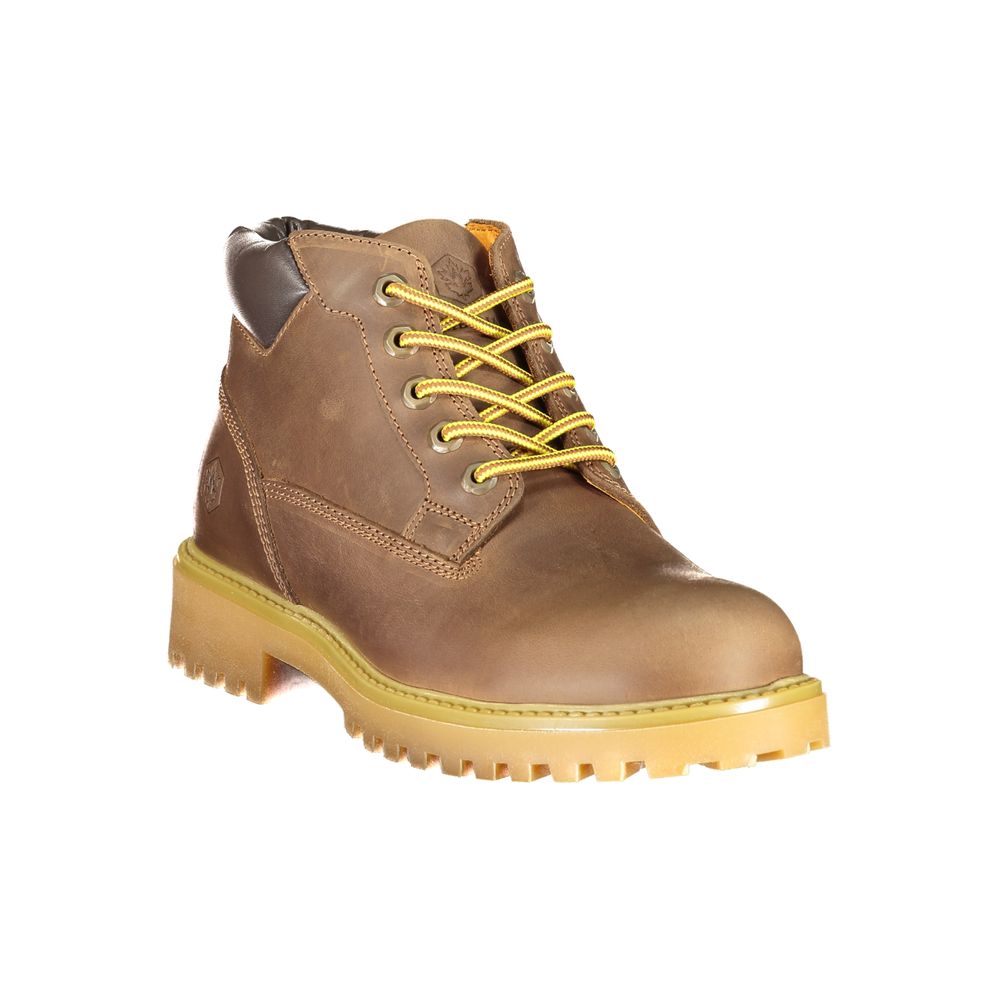 Lumberjack Brauner Polyester-Sneaker