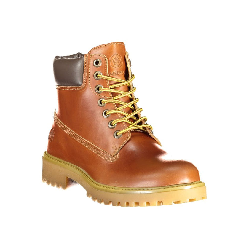 Lumberjack Brauner Polyester-Sneaker