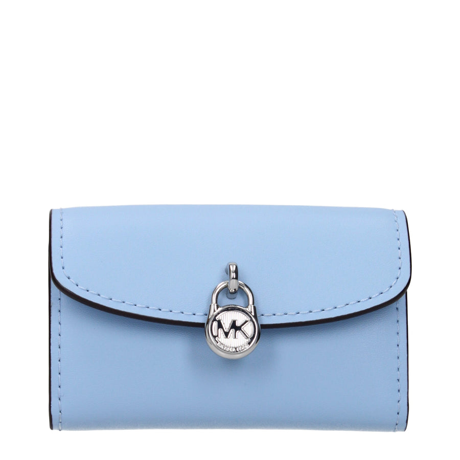 Michael Kors Light Blue Leather Wallet