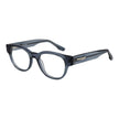 Trussardi blaue Azetatbrille (Fassung)