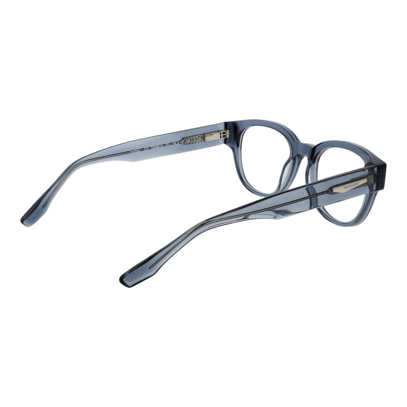 Trussardi blaue Azetatbrille (Fassung)
