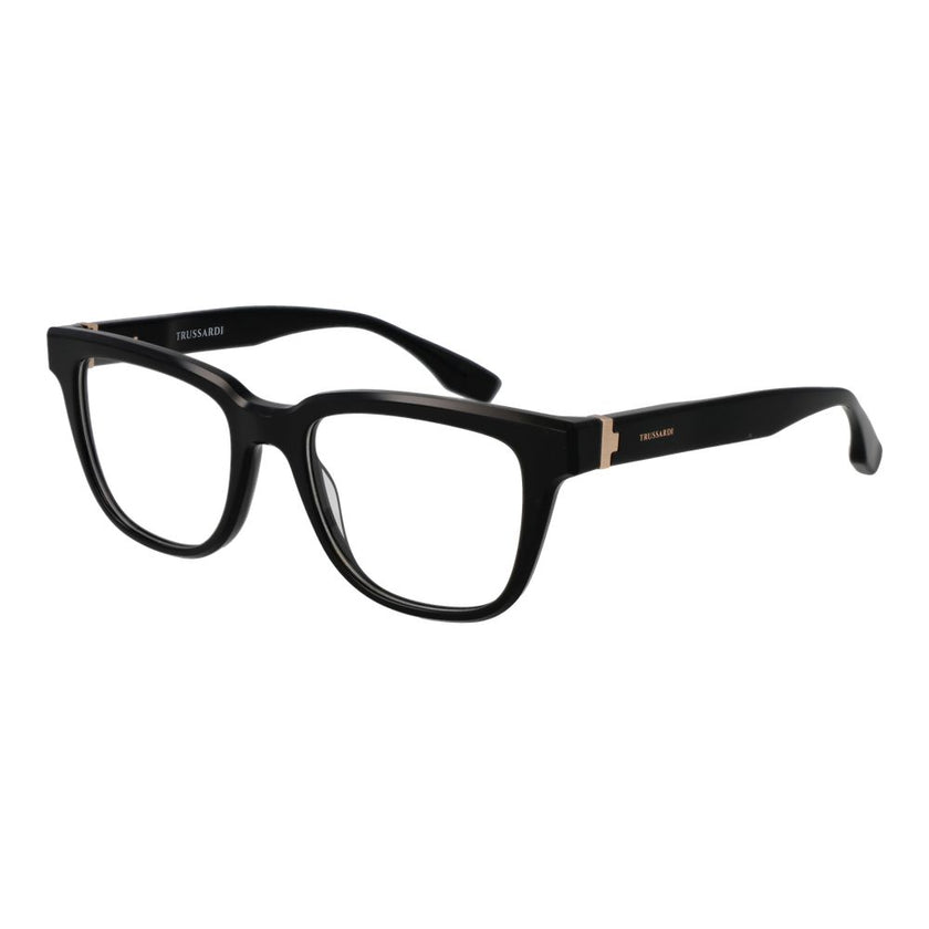 Trussardi schwarze Brille aus Azetat (Gestell)