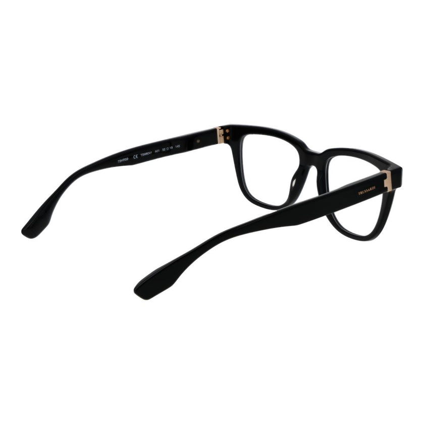 Trussardi schwarze Brille aus Azetat (Gestell)