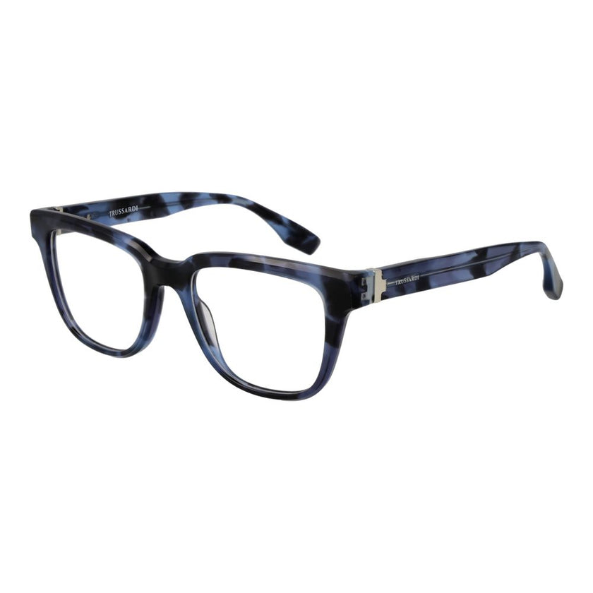Trussardi Brille aus blauem Acetat