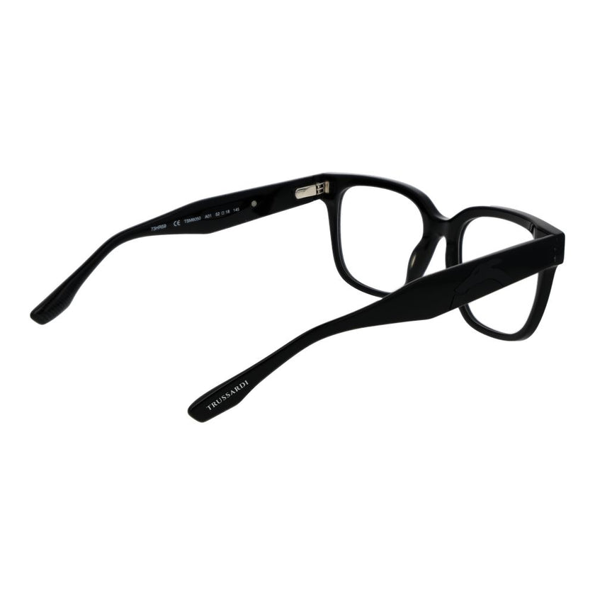 Trussardi Schwarze Brille aus Acetat (Fassung)