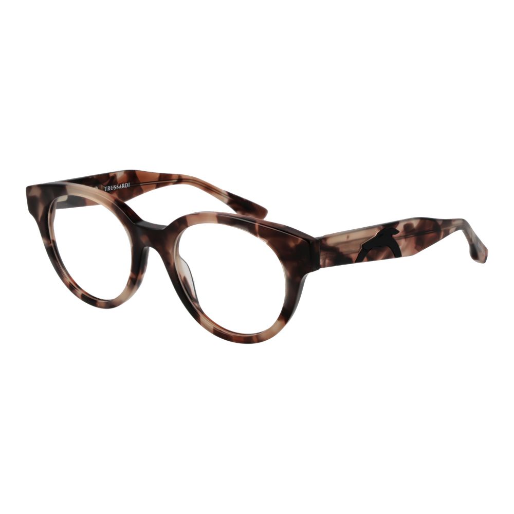 Trussardi Braune Brille aus Acetat (Gestell)