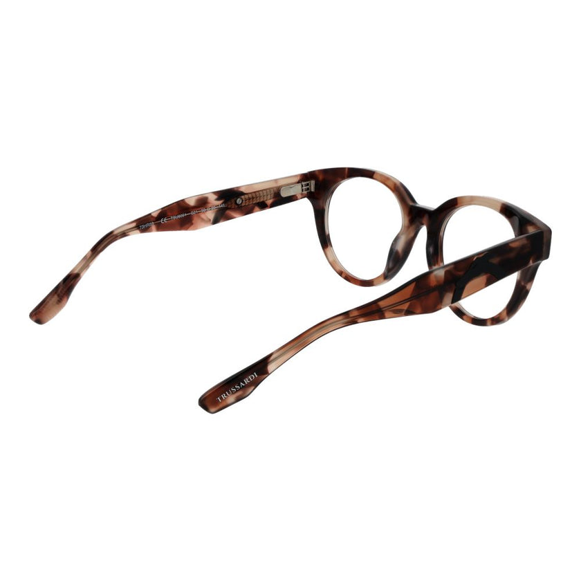 Trussardi Braune Brille aus Acetat (Gestell)